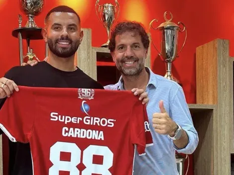 La imagen de Cardona entrenando con América que sorprende por su físico