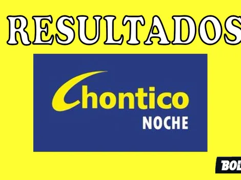 Resultado del Chontico Noche del jueves 20 de julio 2023