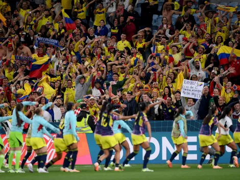 Así se vio desde la tribuna el triunfo de Colombia ante Alemania