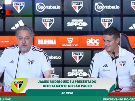 Mira aquí en vivo la presentación de James Rodríguez en Sao Paulo