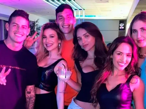 Foto: James es viral en Brasil por primera fiesta en Sao Paulo