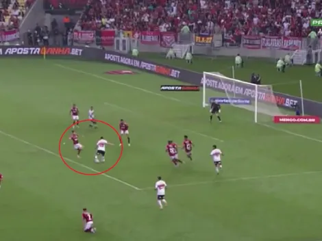 Video: el remate de James contra Flamengo que ilusiona a los hinchas de Sao Paulo