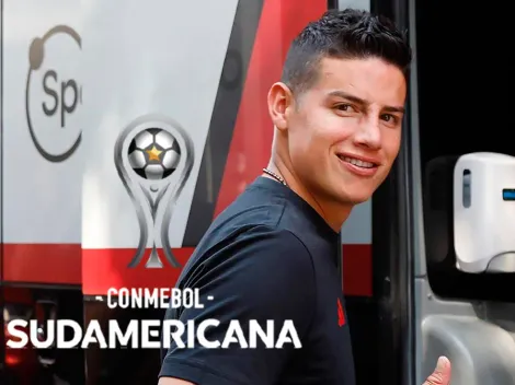 James Rodríguez va por la revancha en Sudamericana con Sao Paulo