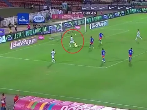 Definición a tres dedos de Eric Ramírez para un golazo de Nacional ante Pasto