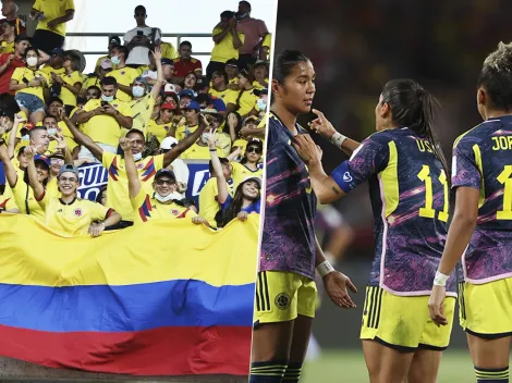 Eriza la piel: monumental bienvenida a las jugadoras de Colombia en 'El Metro'