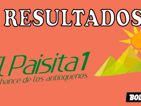 Resultado del Paisita Noche del sábado 9 de septiembre 2023