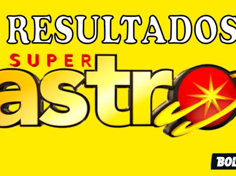 Resultados Astro Luna del último sorteo domingo 10 de septiembre