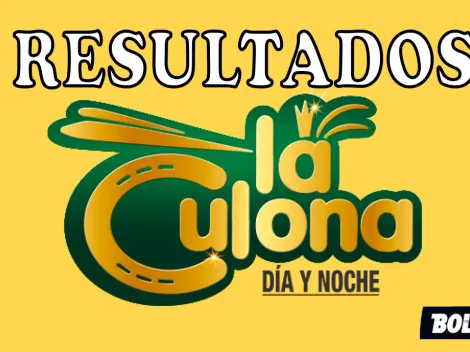 Resultados Culona Día del lunes 11 de septiembre 2023