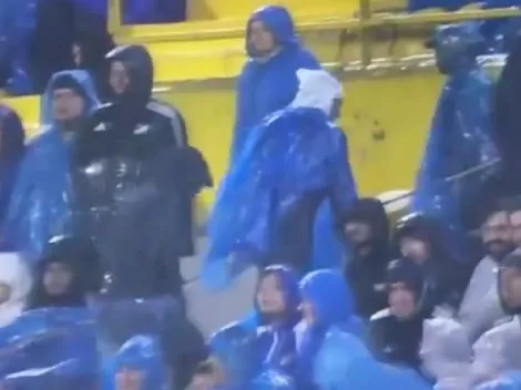 "Clasiqueros hijue&@$, no vuelvan", gritan algunos hinchas de Millonarios