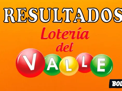 Resultados de la Lotería del Valle del miércoles 13 de septiembre 2023