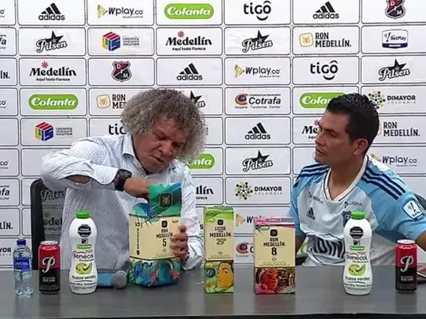 Así fue el gracioso momento entre Alberto Gamero y David Silva por un ron