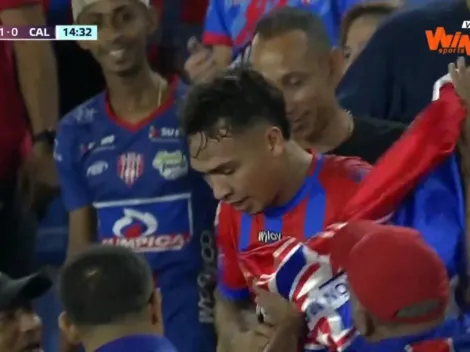 ‘Caballo’ Márquez marcó golazo, se fue a la tribuna y metió emotivo festejo