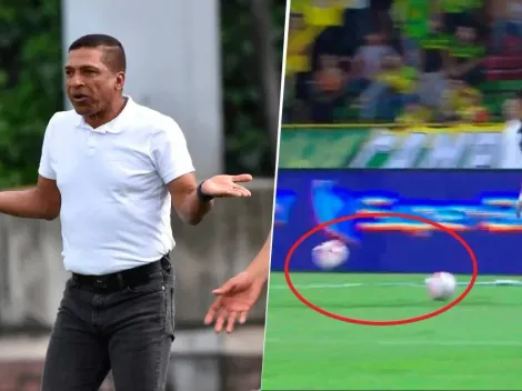 La reacción de Alexis García por lo ocurrido con el recogebolas de Atlético Huila