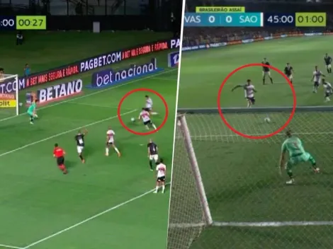 James Rodríguez falló increíble opción de gol para São Paulo