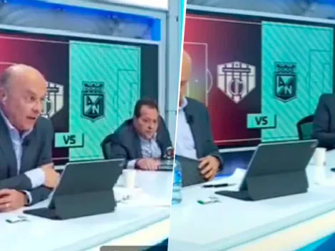Nuevo e insólito 'blooper' de Javier Fernández en vivo por Win Sports