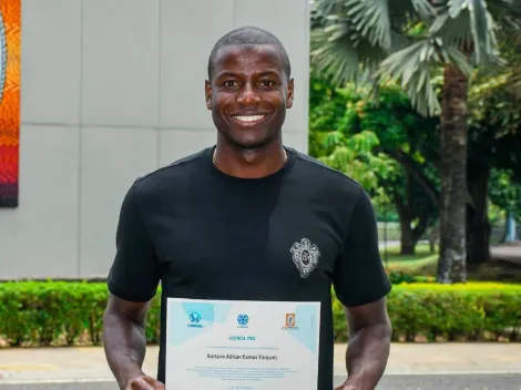 Motivo de orgullo en el América de Cali: Adrián Ramos se graduó con honores