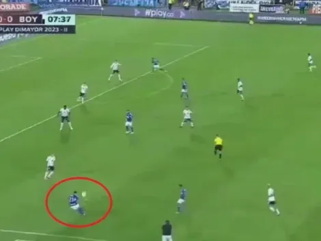 Así fue la asistencia de crack de Leo Castro para el gol de Edgar Guerra de Millonarios