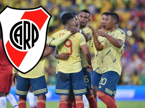 El jugador de Colombia que fue ofrecido a River Plate
