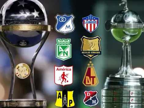 La ventaja que tendrán los equipos colombianos que estén en Libertadores o Sudamericana