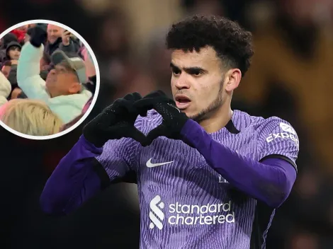 VIDEO | Así reaccionó el padre de Luis Díaz a su gol ante Arsenal