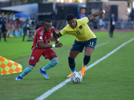 Duro golpe para la Selección Colombia en el Preolímpico: cayó goleado ante Ecuador
