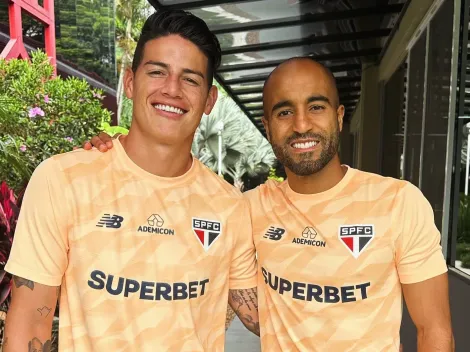 Lucas Moura se gozó la decisión de James Rodríguez de quedarse en São Paulo