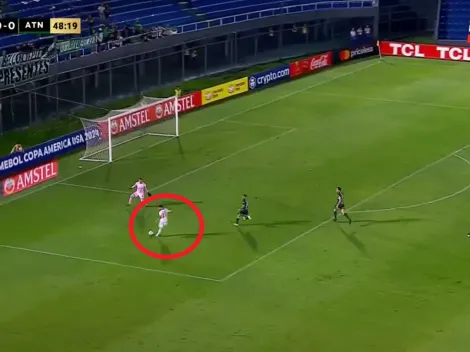 El insólito gol que le hicieron a Atlético Nacional en Copa Libertadores en Paraguay