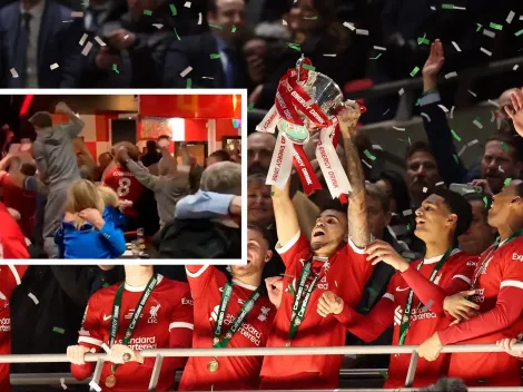 VIDEO | Así celebraron en los bares de Liverpool el título de la Carabao Cup