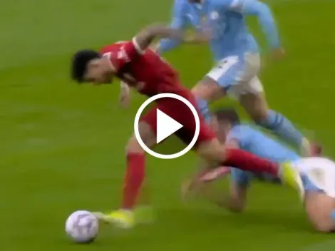 Imparable: la jugada viral de Luis Díaz contra Manchester City