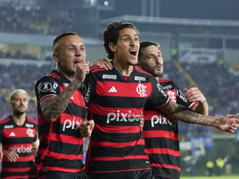 Mal ‘gesto’ de los jugadores de Flamengo en la zona mixta