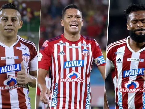 Los 4 futbolistas que se van del Junior de Barranquilla