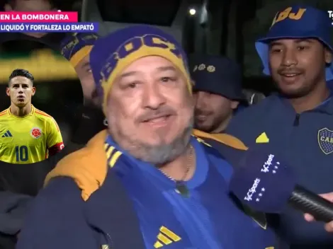 El video de los hinchas de Boca Juniors que están locos por James Rodríguez