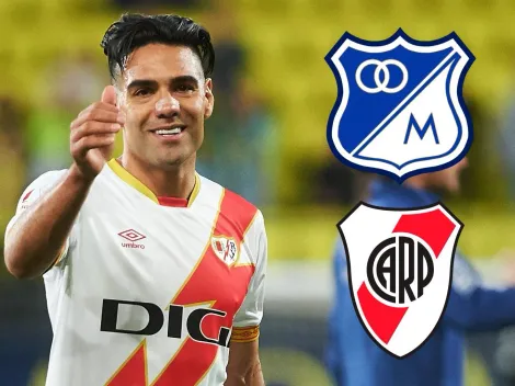 Falcao eligió entre Millonarios y River Plate