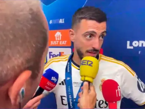 La épica reacción de Joselu tras ganar la Champions con el Madrid