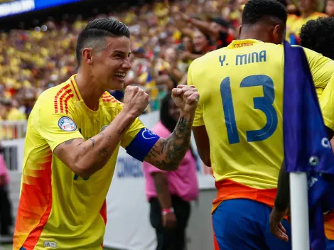 El gesto de James tras el gol de Lerma ante Paraguay