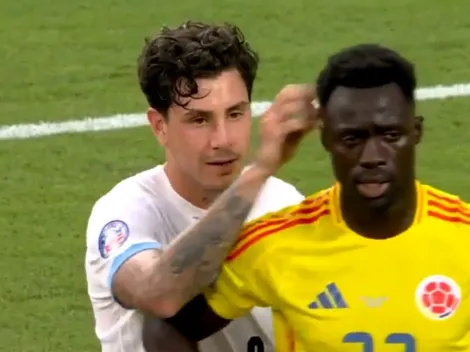 VIDEO: el golpe que no se vio de Davinson Sánchez a Giménez