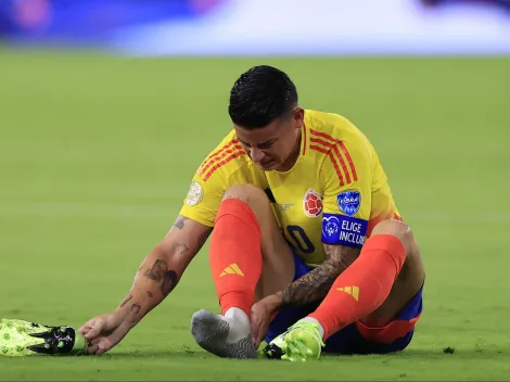 El triste mensaje de James Rodríguez tras perder la final de la Copa América