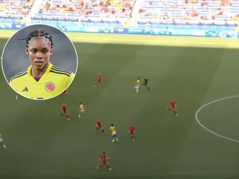 Jugada de lujo de Linda Caicedo en el partido vs. España en París 2024