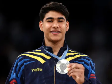 Quién es Ángel Barajas, ganador de la medalla de plata en barra fija en París 2024