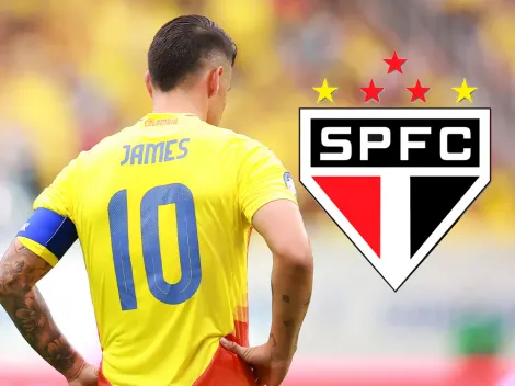 La última y fría decisión que tomó Sao Paulo con James Rodríguez