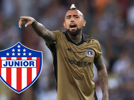 La queja de Arturo Vidal en contra de Junior antes del partido de Copa Libertadores