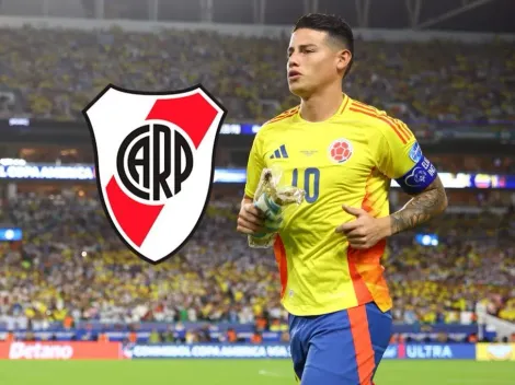 El mensaje de James que lo acerca a un fichaje histórico con River Plate