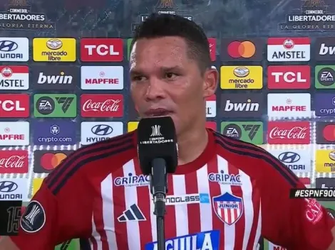 Carlos Bacca molesto, tras la eliminación de Junior: “Las mismas cag…”