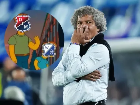 Los memes castigan a Millonarios tras los seis goles del DIM a Palestino