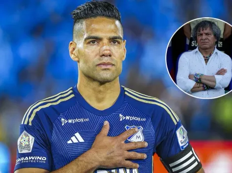 La decisión de Alberto Gamero con Falcao García para el próximo juego de Millonarios