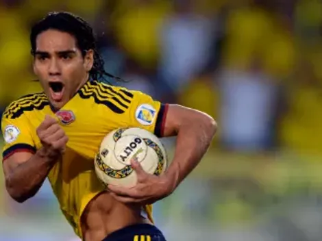 La publicación de la Conmebol que recuerda a Falcao García con la Selección Colombia