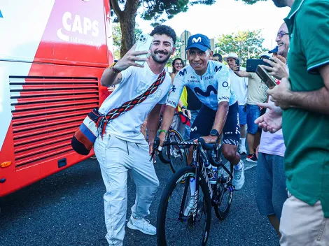 Video: tremenda ovación a Nairo Quintana en La Vuelta 2024