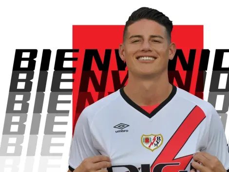 ¡James es nuevo jugador del Rayo Vallecano de España!