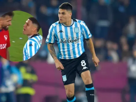 Juan Fernando Quintero y el cruce con un rival en Argentina: "malo de mierd!#$!