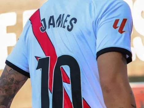 ¿Cuánto cuesta la camiseta de Rayo Vallecano con la 10 de James?